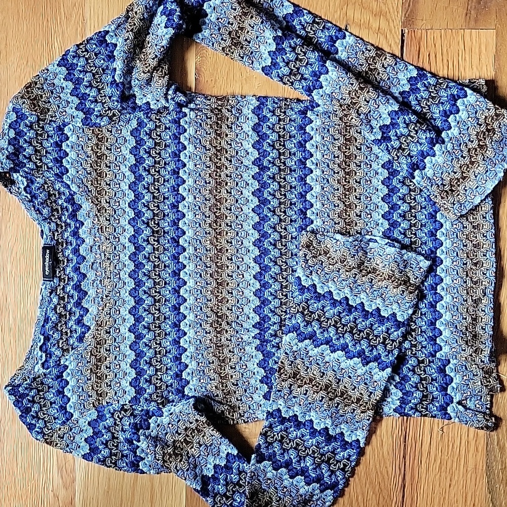 Blue Eyeshadow sweater